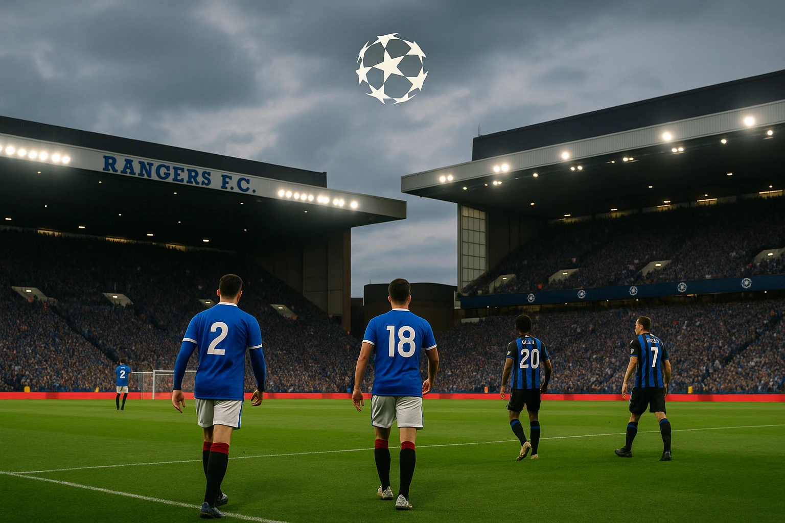 Rangers vs Brugge Champions League