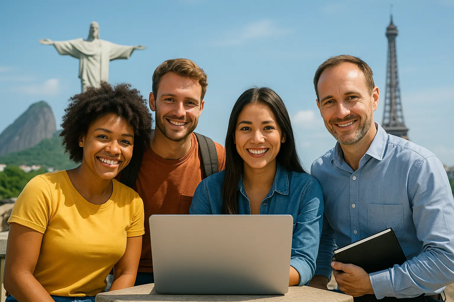 Trabalhar remotamente para a Europa