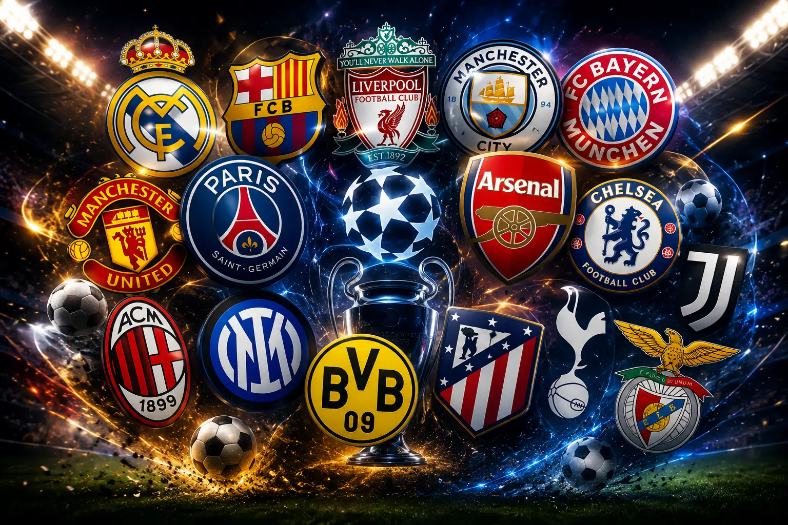 UEFA Champions League AI football predictions and match probabilities