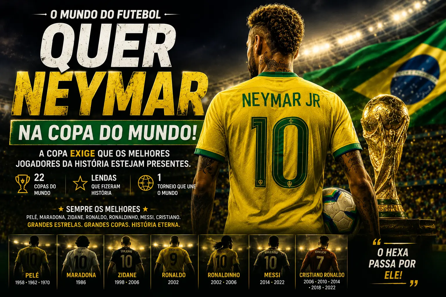 Neymar na Copa do Mundo de 2026